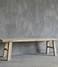 Luksa Home Collection Eetkamerbank Fedde Hout B180 x D38 x H50 Cm