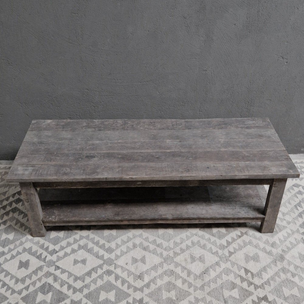 Luksa Home Collection Salontafel Auke | Antique Grey | H46 x B120 x D60 cm