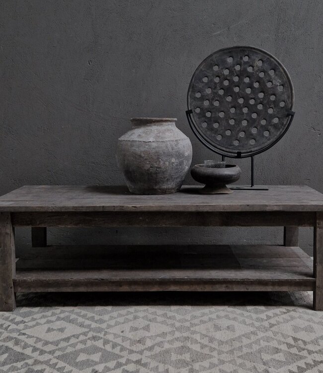 Luksa Home Collection Salontafel Auke | Antique Grey | H46 x B120 x D60 cm