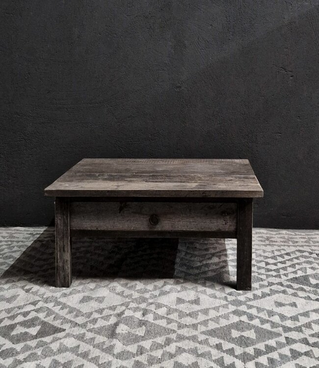 Luksa Home Collection Salontafel Tjarko | Antique Grey | H43 x B75 x D68 cm