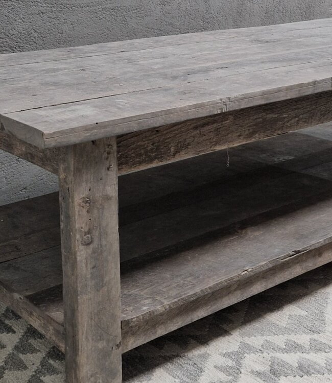 Luksa Home Collection Salontafel Auke | Antique Grey | H46 x B150 x D60 cm