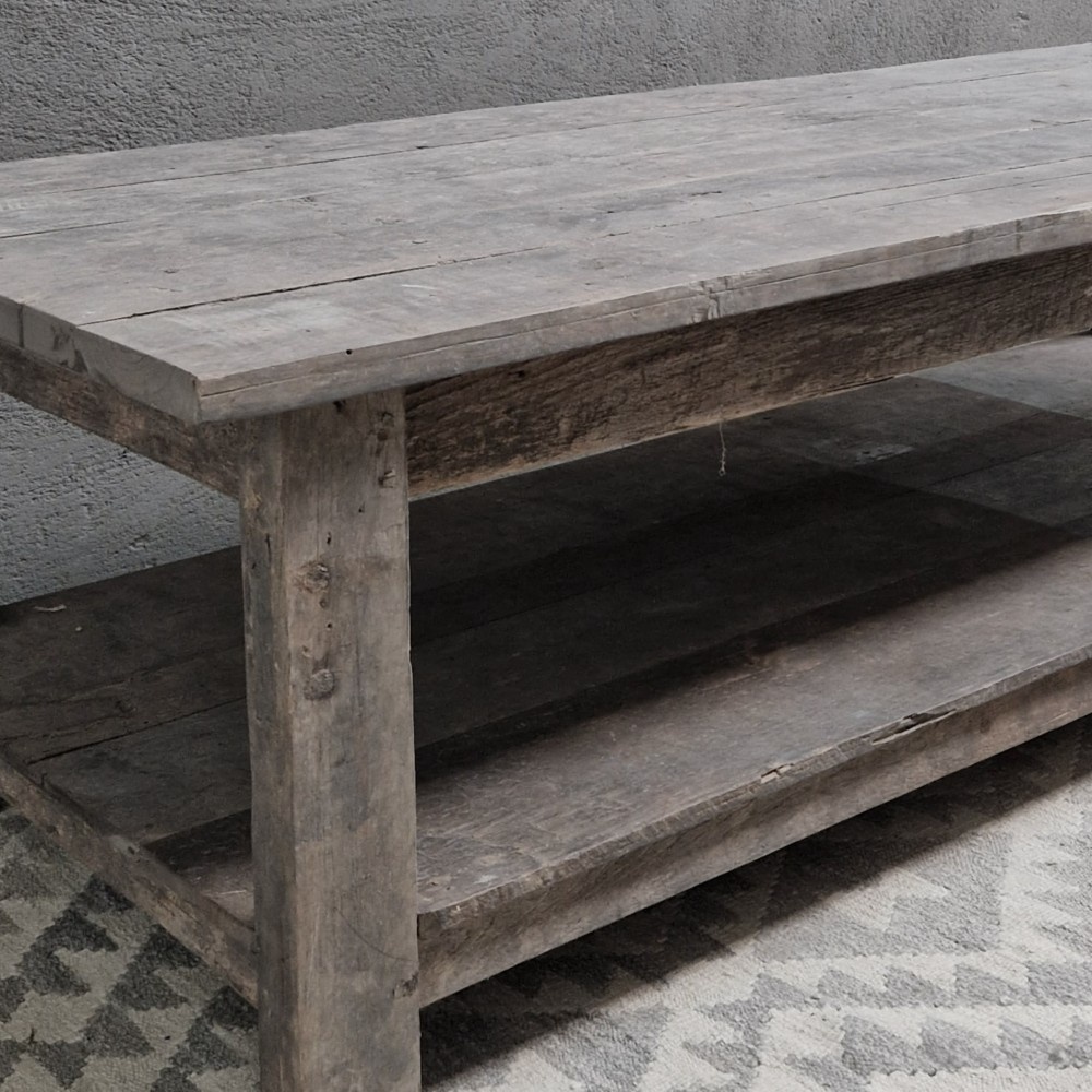Luksa Home Collection Salontafel Auke | Antique Grey | H46 x B150 x D60 cm