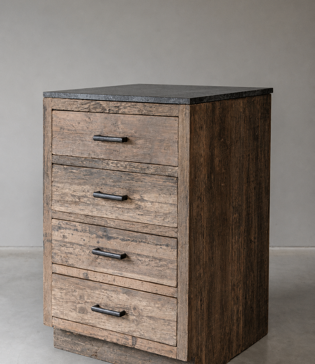 Rene Houtman Buitenkeuken Tropic Set 2 - B215 x D60 x H95 Cm - 3 Modules