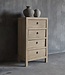 Luksa Home Collection Dressoir Vince | 4 Lades | H100 x B55 x D40 cm