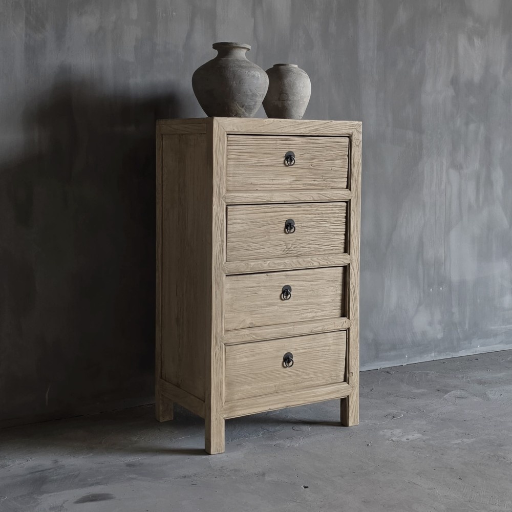 Luksa Home Collection Dressoir Vince | 4 Lades | H100 x B55 x D40 cm