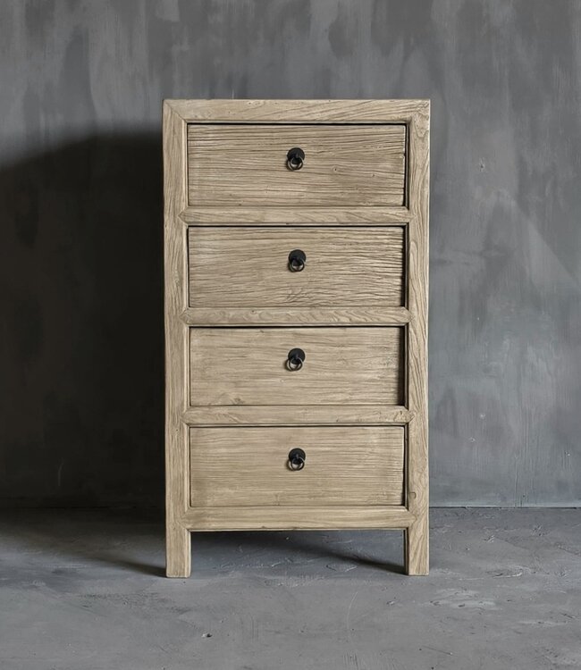 Luksa Home Collection Dressoir Vince | 4 Lades | H100 x B55 x D40 cm