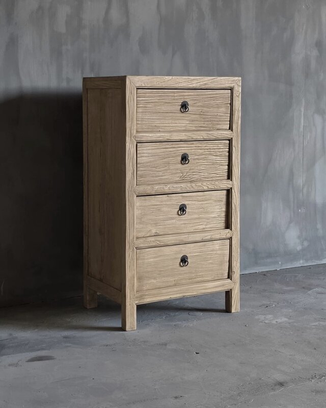Luksa Home Collection Dressoir Vince | 4 Lades | H100 x B55 x D40 cm