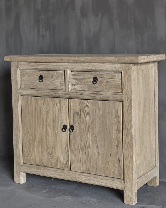 Luksa Home Collection Dressoir Freek | Naturel | H85 x B100 x D40 cm