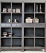 Luksa Home Collection Vakkenkast Coline | Matt Black | H225 x B100 x D44 cm