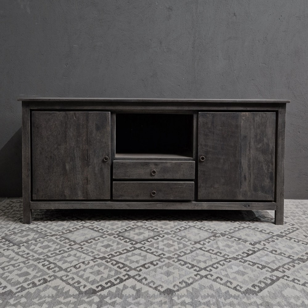Luksa Home Collection Dressoir Stef | Antique Grey | H85 x B180 x D50 cm