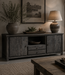 Luksa Home Collection Dressoir Stef | Antique Grey | H85 x B180 x D50 cm