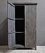 Luksa Home Collection Kast Giedo | Antique Grey | H190 x B100 x D50 cm