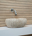 Loutro Bathroomware Waskom Agora Ovaal | Marmer | 2 Maten