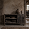 Dressoir Boran | Antique Grey | H80 x B140 x D45 cm