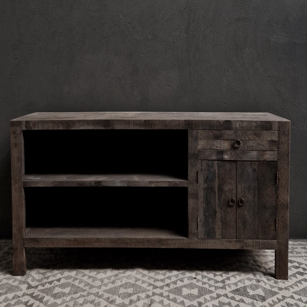 Luksa Home Collection Dressoir Boran | Antique Grey | H80 x B140 x D45 cm