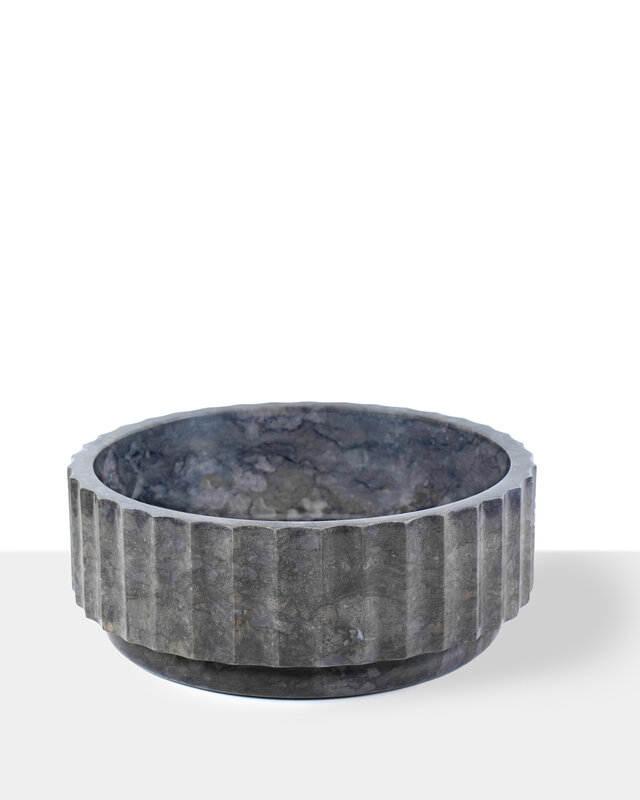 Loutro Bathroomware Waskom Odyssee | Marmer | 3 Kleuren | H15xØ40 cm