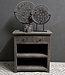 Luksa Home Collection Dressoir Dana | Antique Grey | H85 x B80 x D40 cm