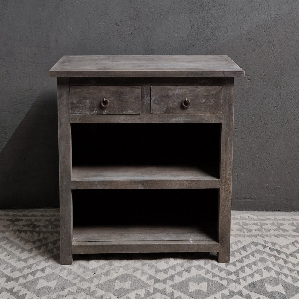 Luksa Home Collection Dressoir Dana | Antique Grey | H85 x B80 x D40 cm