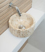 Loutro Bathroomware Waskom Odyssee Mini | Marmer | 3 Kleuren | H15xØ25 cm