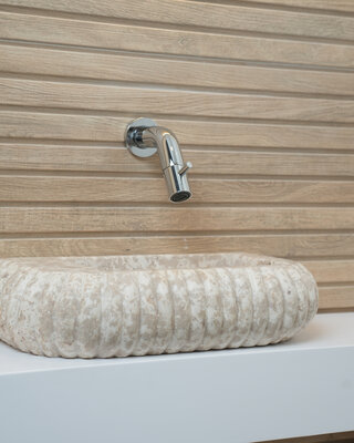 Loutro Bathroomware Waskom Agora Fontein | H9xB40xD20 cm