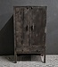Luksa Home Collection Kast Loes | Antique Grey | H140 x B80 x D45 cm