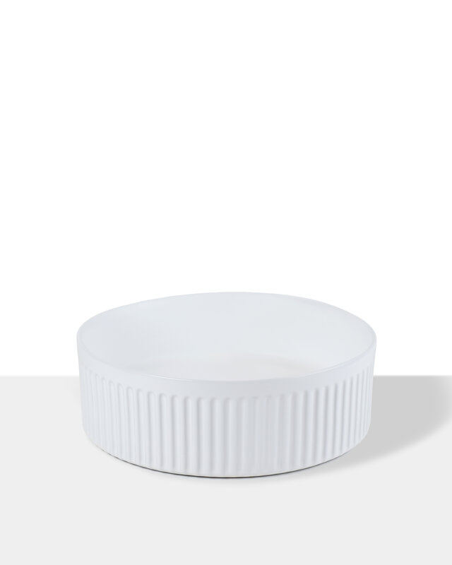 Loutro Bathroomware Waskom Syl | Keramiek | H12xØ36 | 2 Kleuren