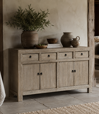 Luksa Home Collection Dressoir Fedde | Naturel | H90 x B150 x D43 cm