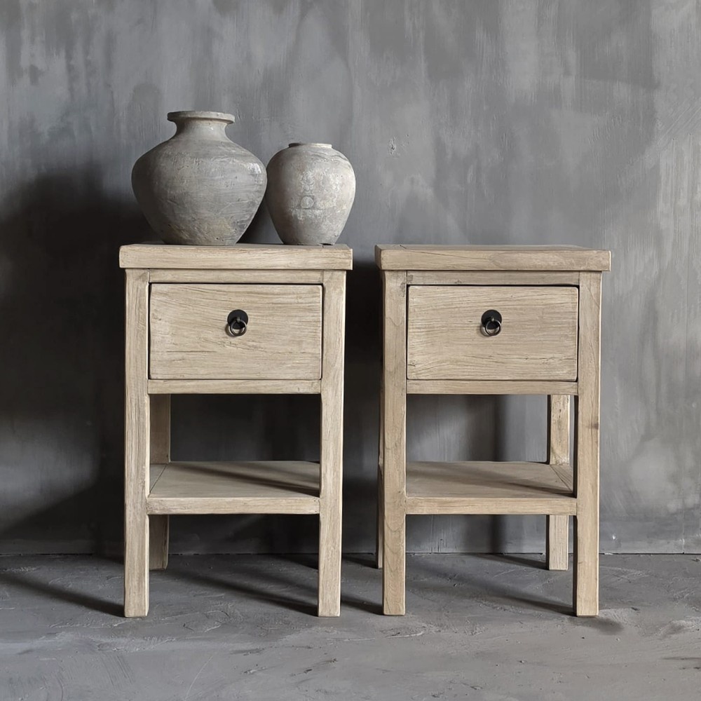 Luksa Home Collection Bijzettafel/Nachtkastje Fedde | H65 x B40 x D37 cm