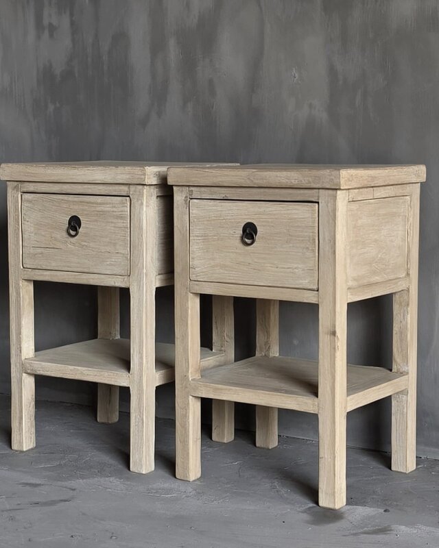 Luksa Home Collection Bijzettafel/Nachtkastje Fedde | H65 x B40 x D37 cm