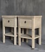 Luksa Home Collection Bijzettafel/Nachtkastje Fedde | H65 x B40 x D37 cm