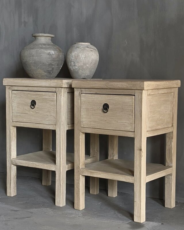 Luksa Home Collection Bijzettafel/Nachtkastje Fedde | H65 x B40 x D37 cm