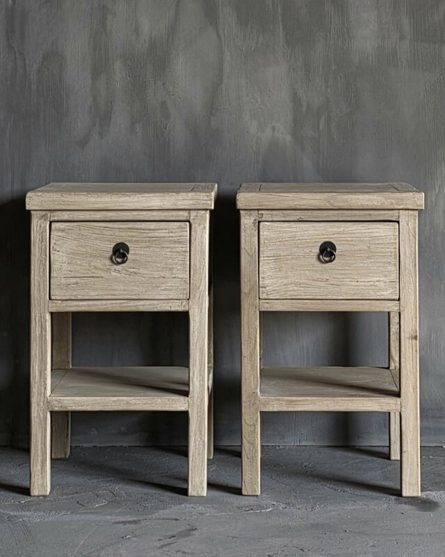 Luksa Home Collection Bijzettafel/Nachtkastje Fedde | H65 x B40 x D37 cm