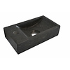 Raw Fontein Links | Hardsteen Gezoet | 36x18x9 cm