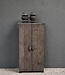 Luksa Home Collection Kast Jent | Antique Grey | H130 x B60 x D30 cm