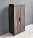 Luksa Home Collection Kast Jent | Antique Grey | H130 x B60 x D30 cm