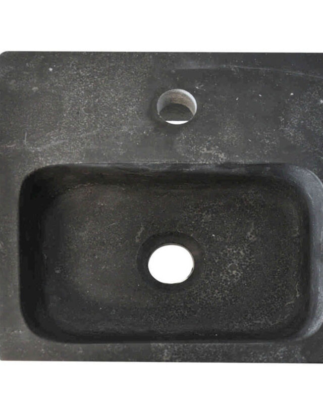 Wiesbaden Raw Fontein | Hardsteen Gezoet | 30x30x10 cm