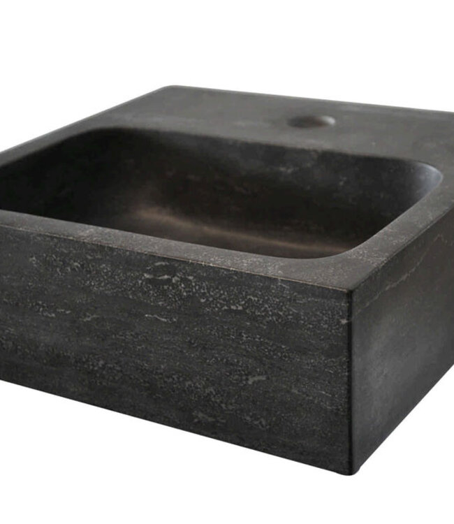 Wiesbaden Raw Fontein | Hardsteen Gezoet | 30x30x10 cm