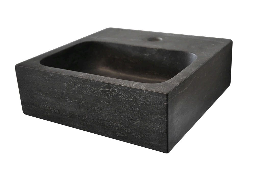 Wiesbaden Raw Fontein | Hardsteen Gezoet | 30x30x10 cm