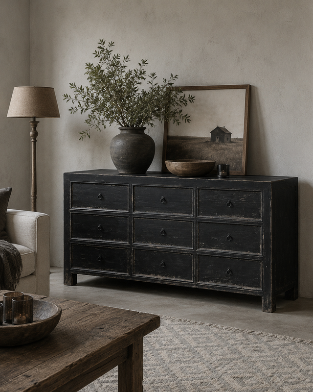 Luksa Home Collection Dressoir Bastian | 9 Lades | H95 x B180 x D45 cm
