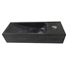 Raw Fontein Rechts | Hardsteen Gezoet | 38x14x8 cm