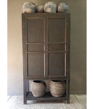Luksa Home Collection Kast Jort-C | Matt Black | H210 x B110 x D48 cm