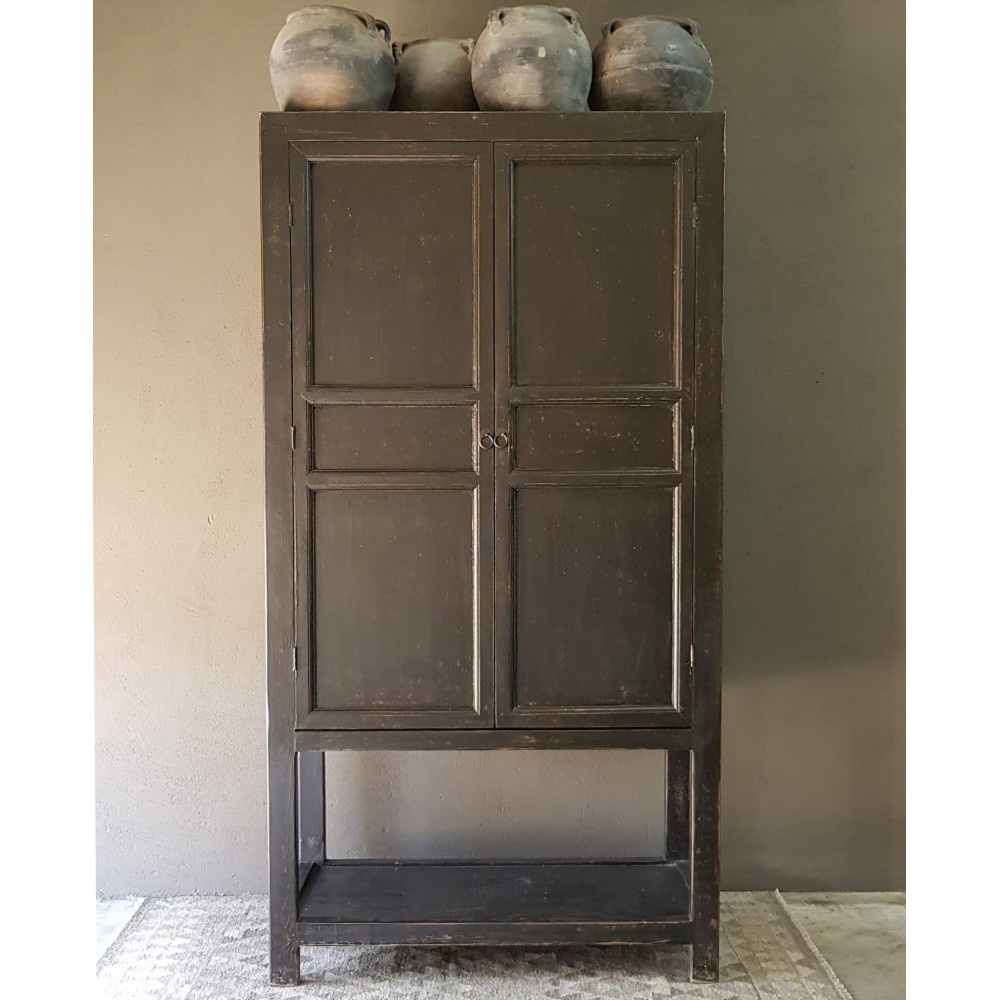 Luksa Home Collection Kast Jort-C | Matt Black | H210 x B110 x D48 cm