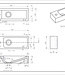 Wiesbaden Raw Fontein Links | Hardsteen Gezoet | 38x14x8 cm