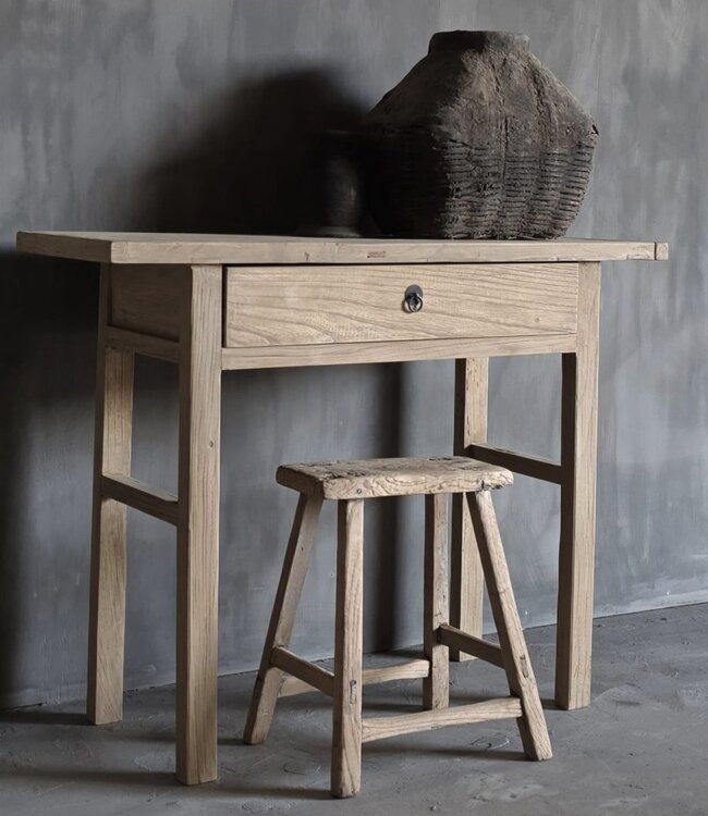Luksa Home Collection Wandtafel Jason | Naturel | H85 x B110 x D40 cm