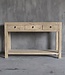 Luksa Home Collection Wandtafel Lian | Naturel | H90 x B140 x D38 cm