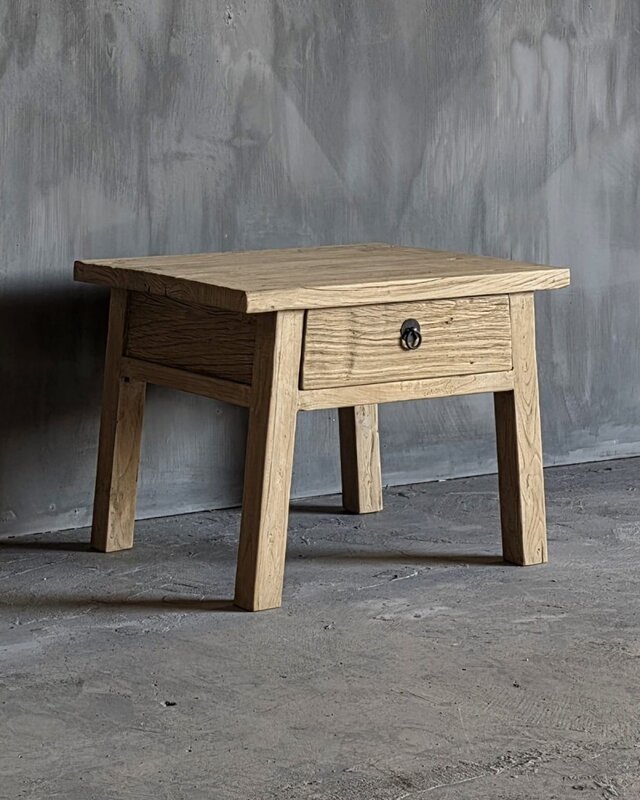 Luksa Home Collection Bijzettafel Jason | Naturel | H45 x B60 x D50 cm