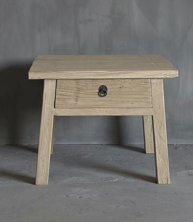 Luksa Home Collection Bijzettafel Jason | Naturel | H45 x B60 x D50 cm