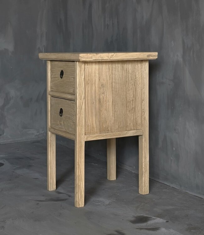 Luksa Home Collection Bijzettafel Sya | Naturel | H80 x B50 x D50 cm