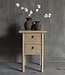 Luksa Home Collection Bijzettafel Sya | Naturel | H80 x B50 x D50 cm