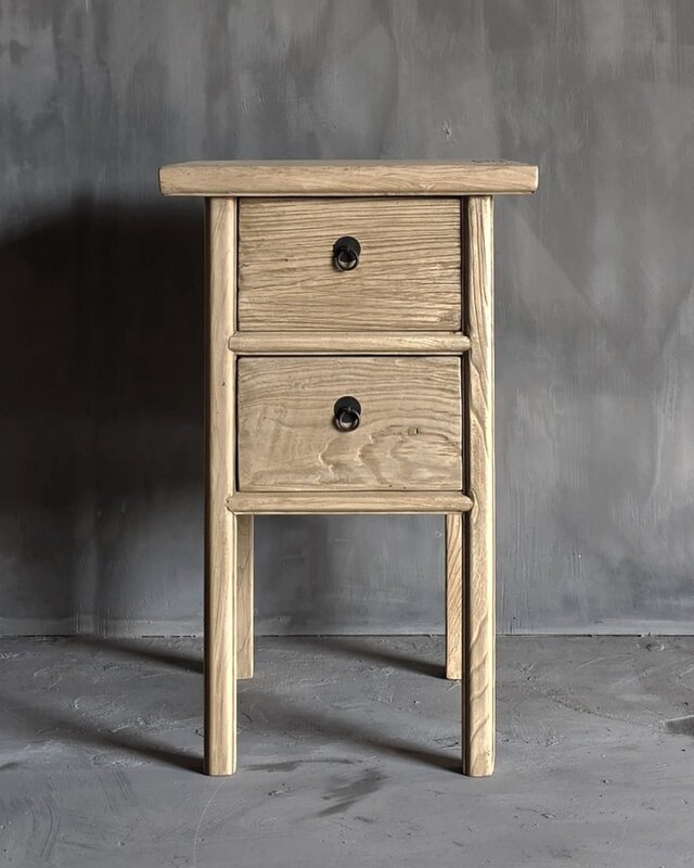 Luksa Home Collection Bijzettafel Sya | Naturel | H80 x B50 x D50 cm